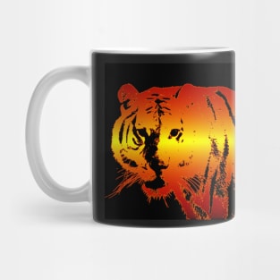 Eye of the Tiger modern art Mug